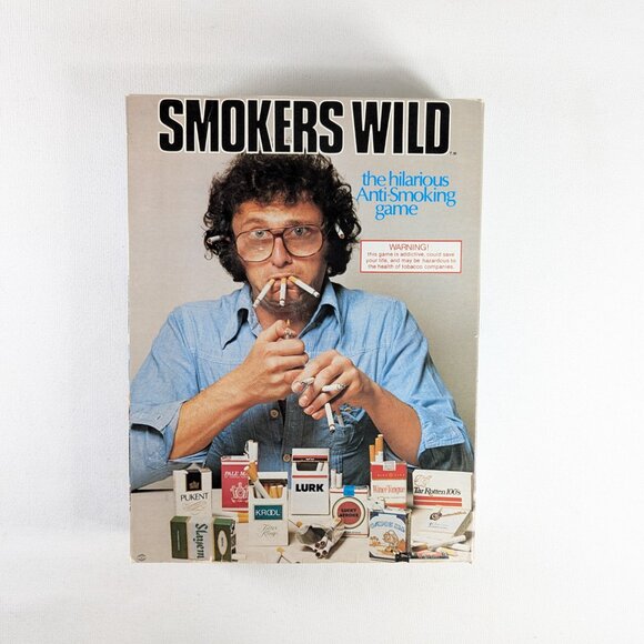 Vintage board game Smokers Wild, anti smoking game for 2 - 6 players age 12+ - Picture 4 of 16